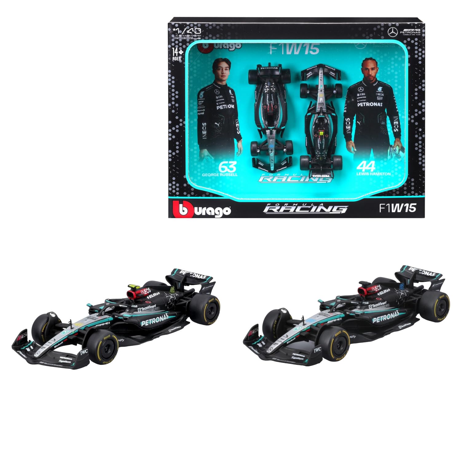 1:43 F1W15 AMG