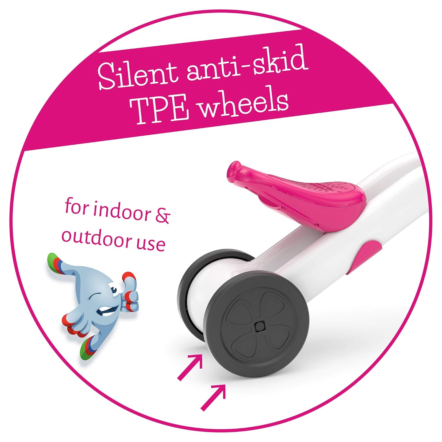 Chillafish - Bunzi 2-in-1 Gradual Balance Bike (Pink)
