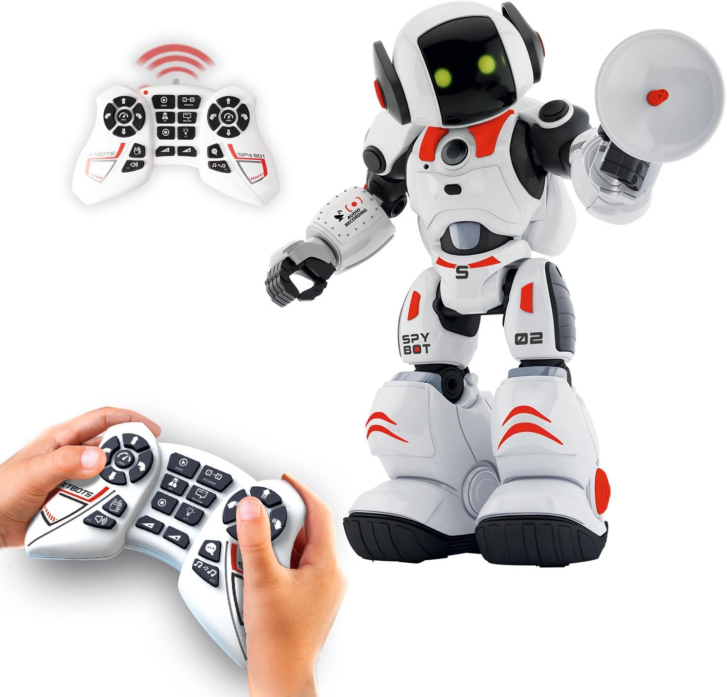 Xtrem Bots - James The Spy Bot Smart RC Robot