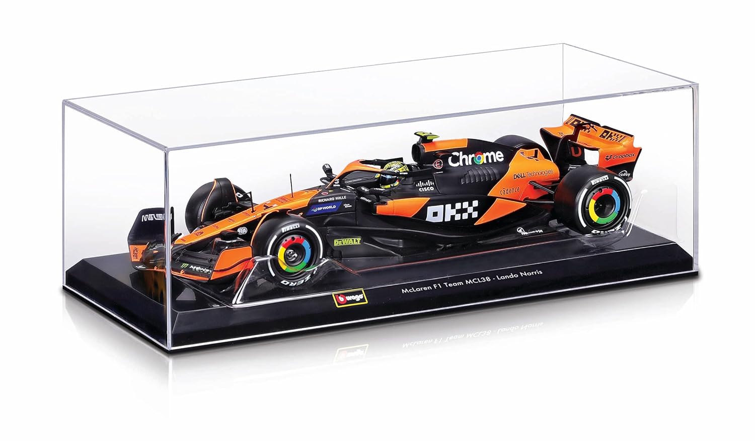 1:24 Formula Model Kit (with helmet, without plastic stand) -  McLaren Team MCL38- #4