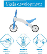 Chillafish - Bunzi 2-in-1 Gradual Balance Bike (Blue)