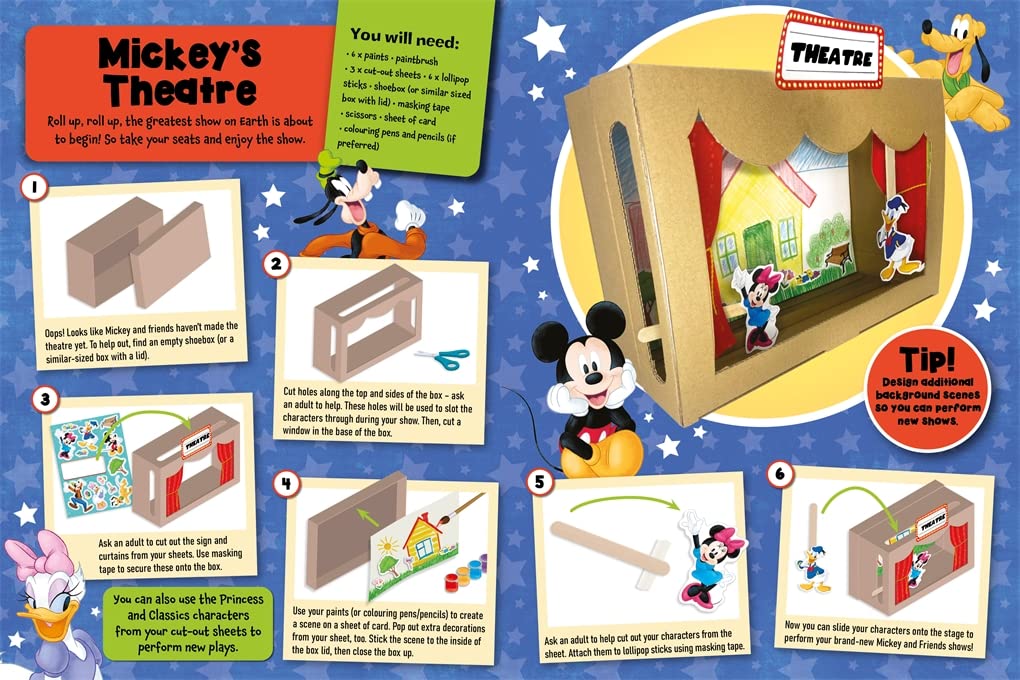 Disney: Activity Book & Craft Kit Radical Recycling