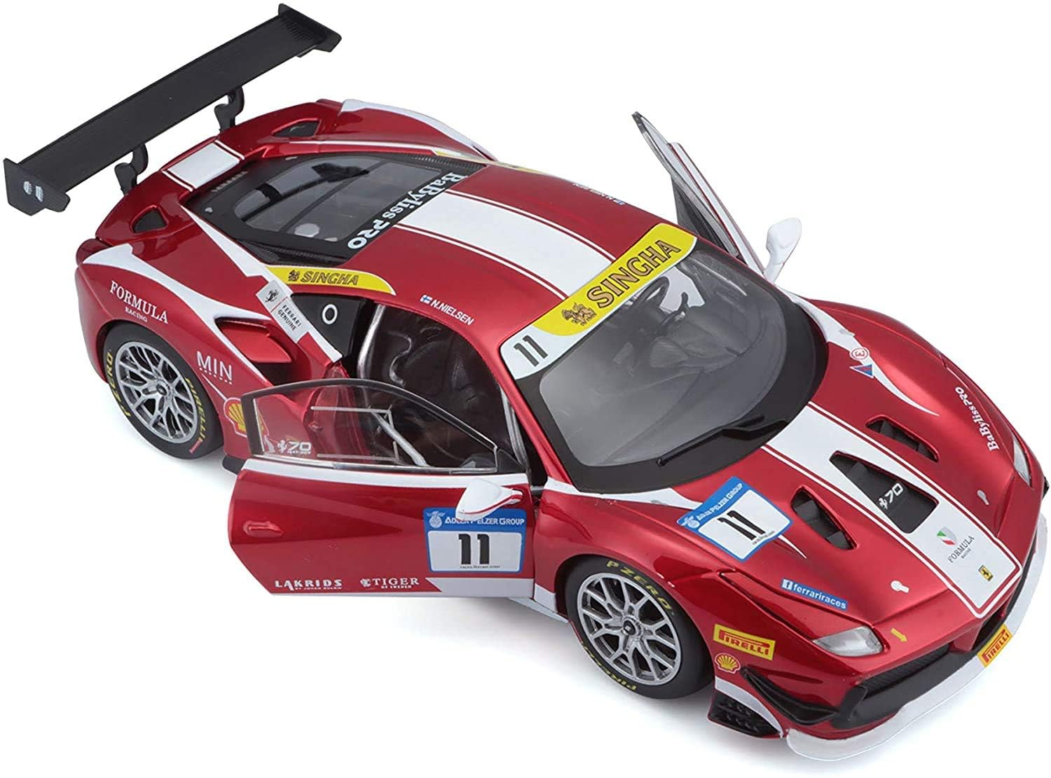 1:24 Ferrari Racing Model Kit - 488 Challenge (Formula Racing 2017)