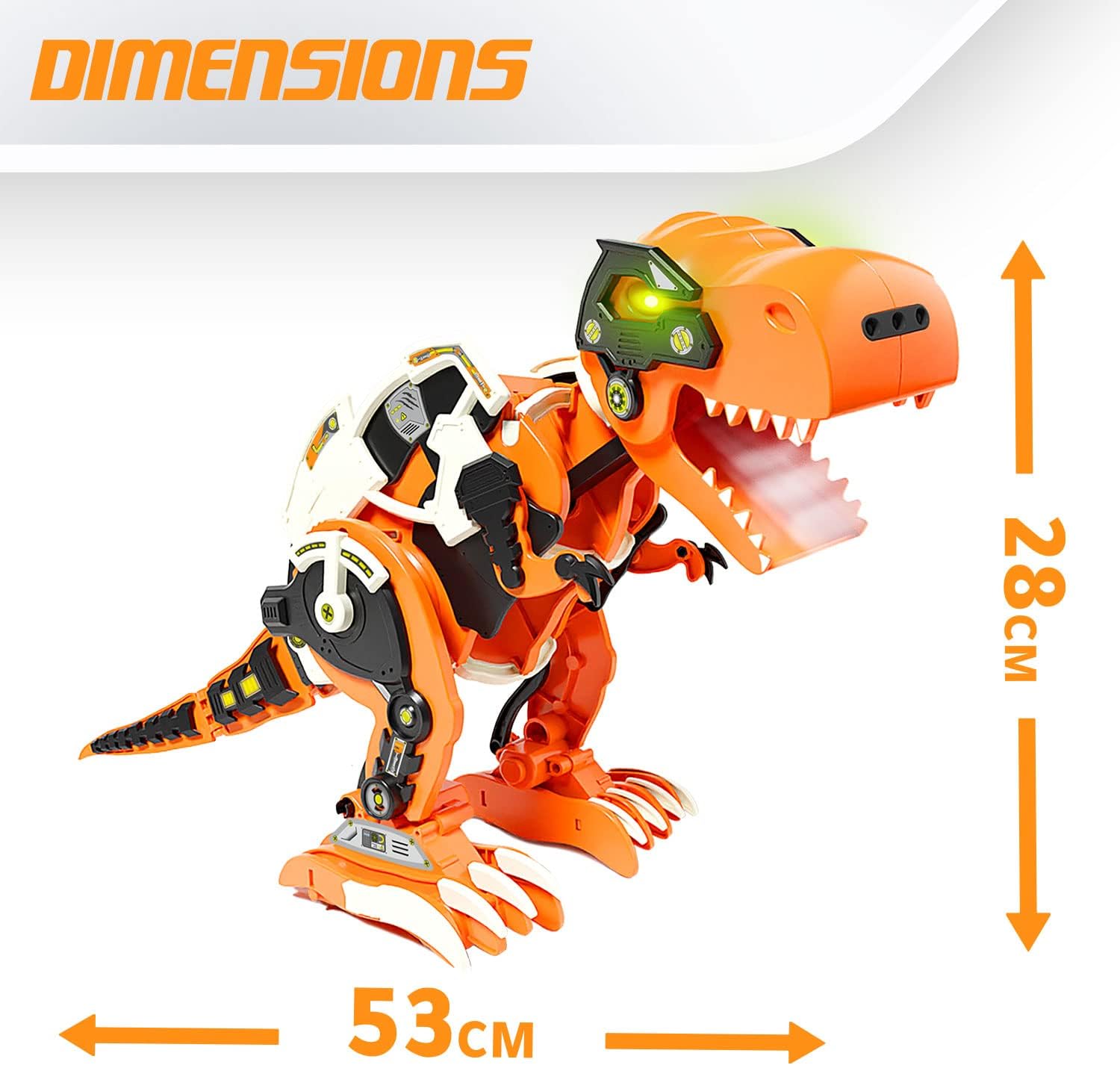 Xtrem Bots - Rex Dino Bot Smart RC Robot