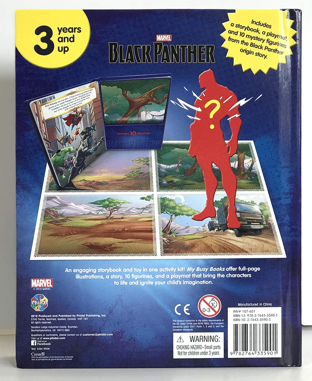 Marvel Black Panther My Busy Books