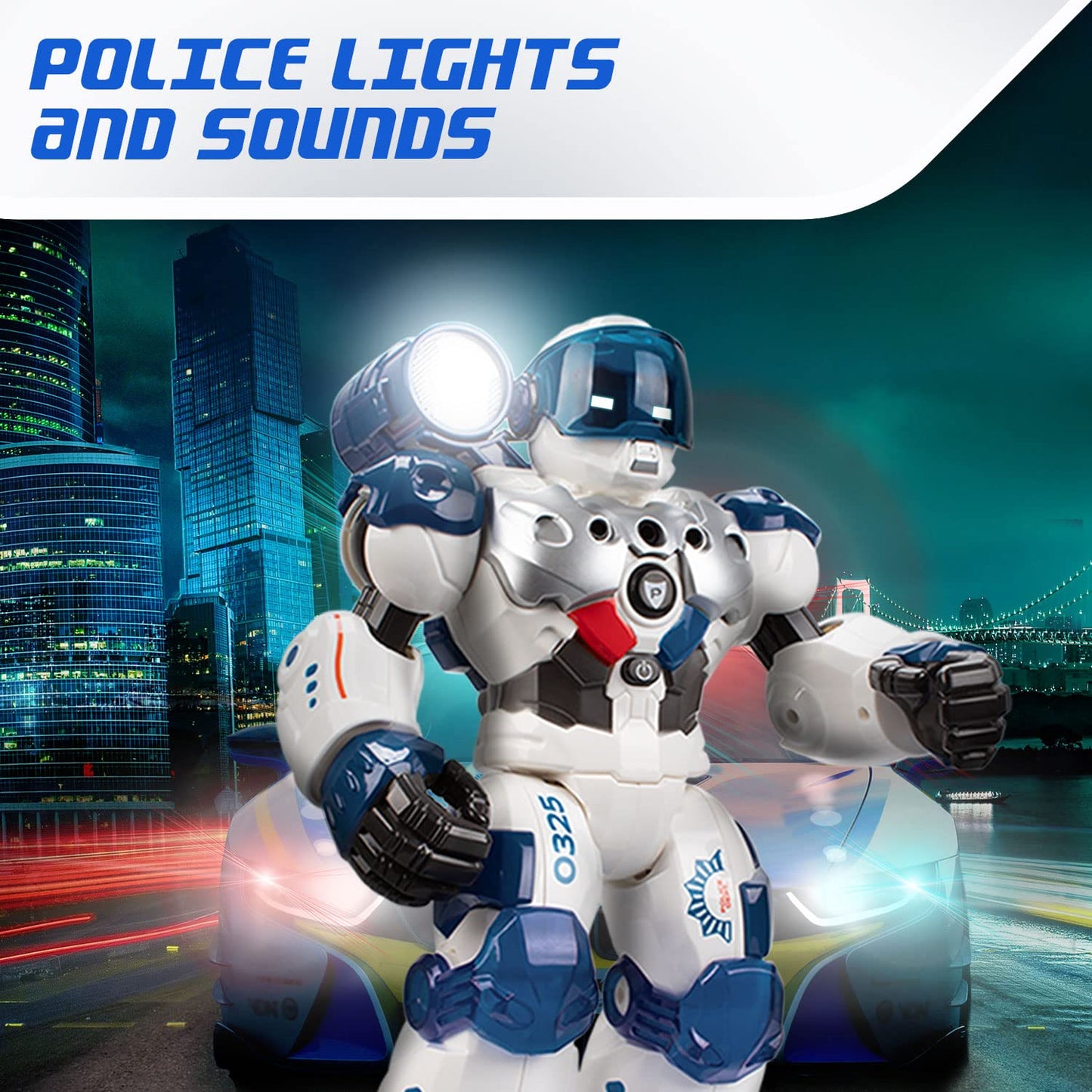 Xtrem Bots - Patrol Bot Smart RC Robot
