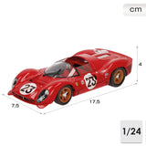 1:24 Ferrari Racing Model Kit (with plastic stand) - 330 P4 Daytona (1967)