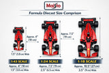 1:24 F1 - Ferrari SF-23 - 2.4 GHz (USB rechargeable)