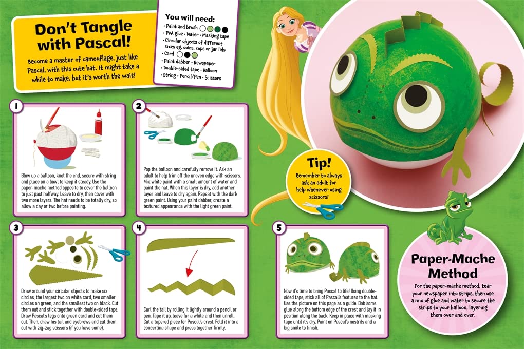 Disney: Activity Book & Craft Kit Paper Creations