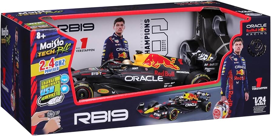 Maisto Tech R/C 1:24 2023 Oracle Red Bull Racing RB19, Verstappen #1