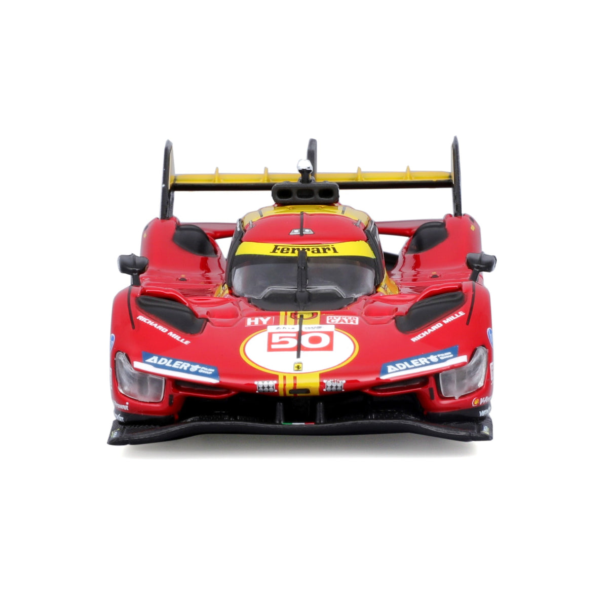Bburago 1: 43 Ferrari Racing (with plastic stand & hard case) - 499P (24H LE MANS Hypercar 2025) Die-Cast Model Car