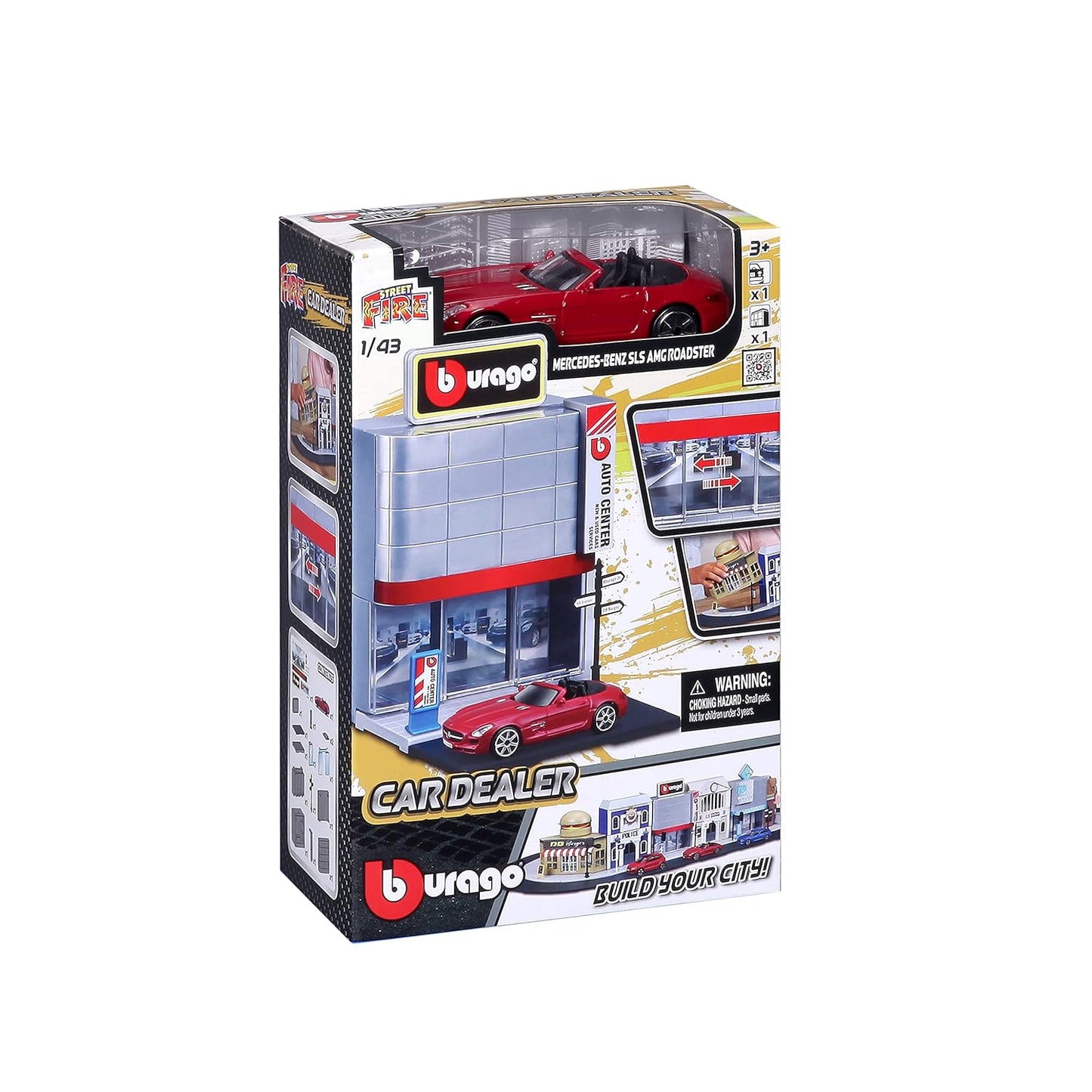 1:43 STR. FIRE BBURAGO CITY Car Dealer
