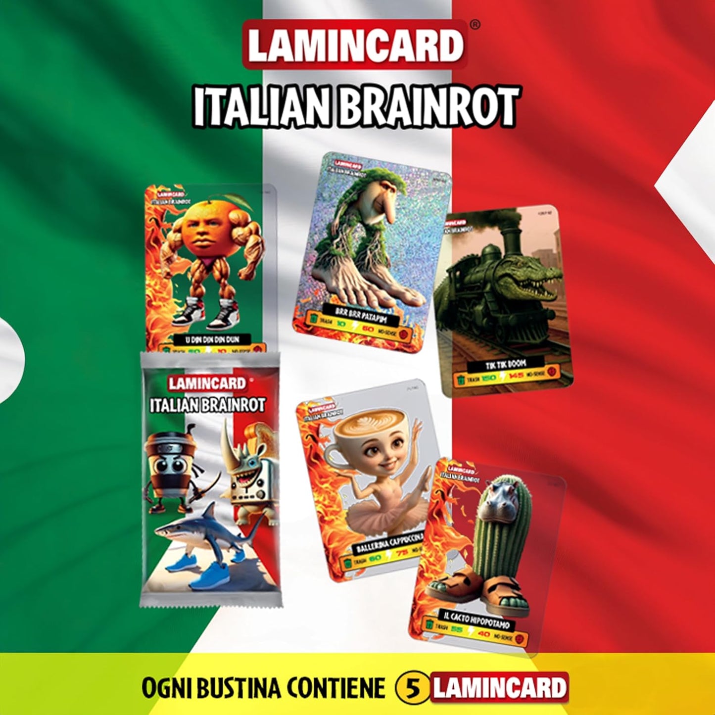 Lamincard Italian Brainrot