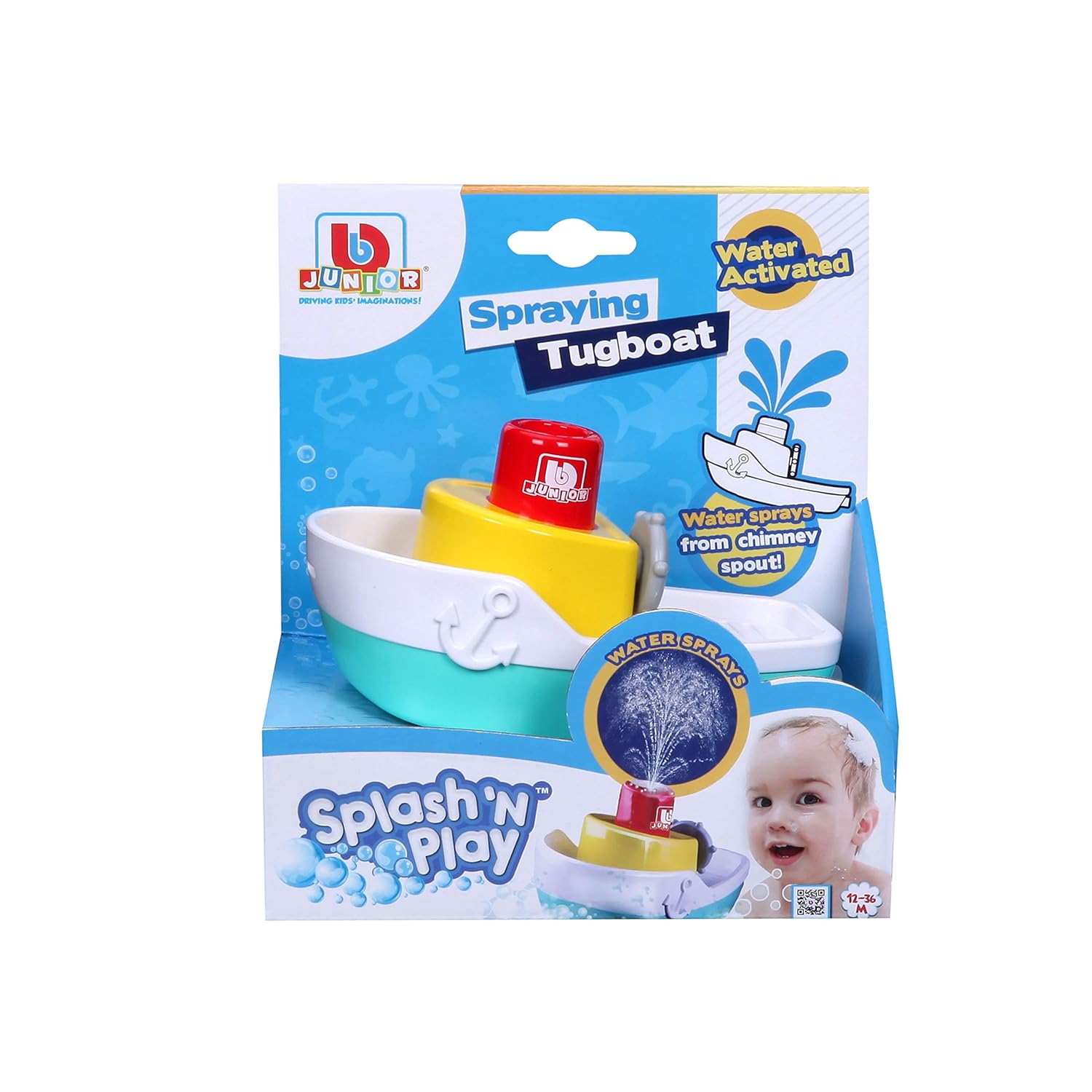 Bb Junior - Splash 'N Play Spraying Tugboat