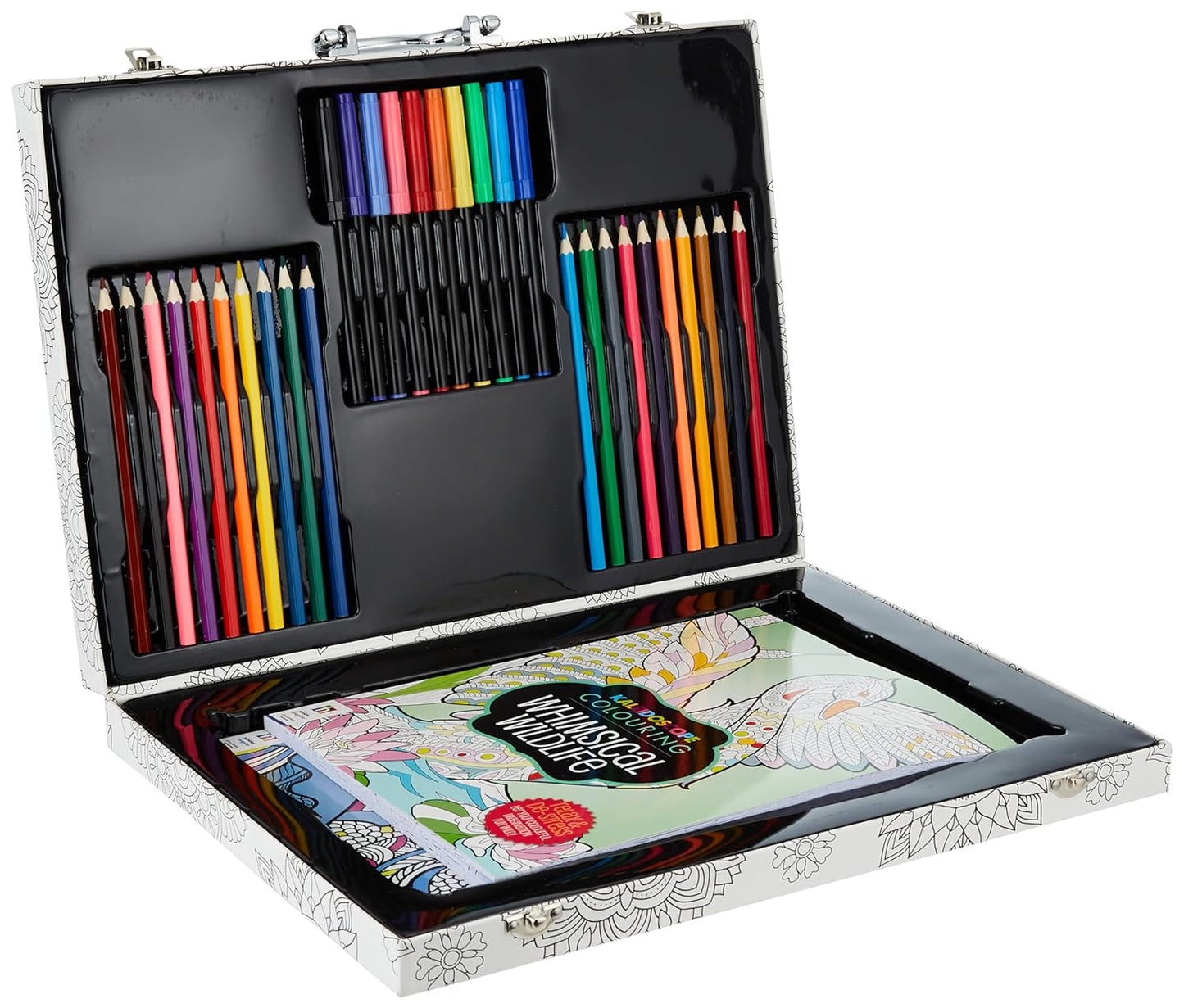 Ultimate Colouring Carry Case: Animals and Patterns