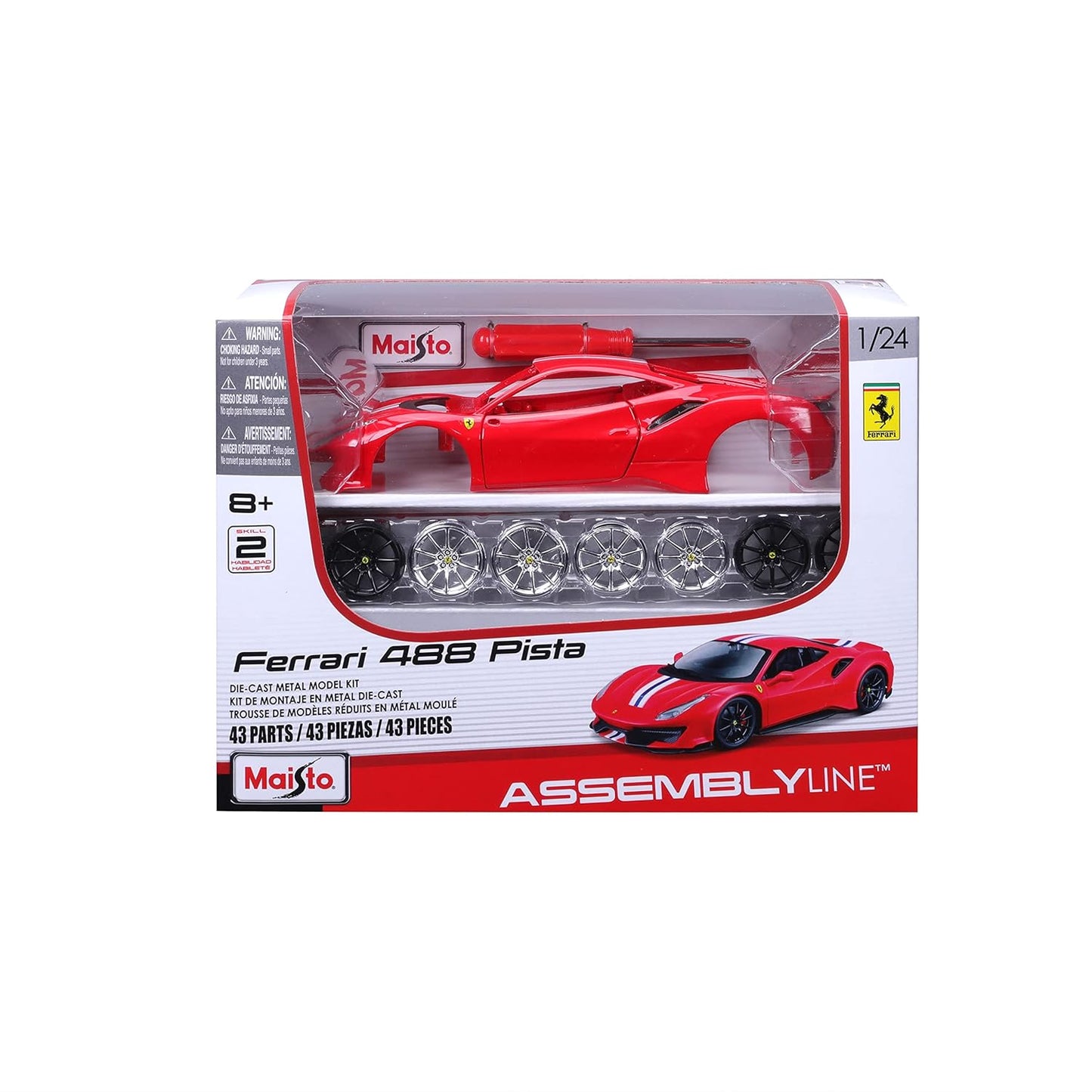 1:24 Ferrari AL - Ferrari 488 Pista