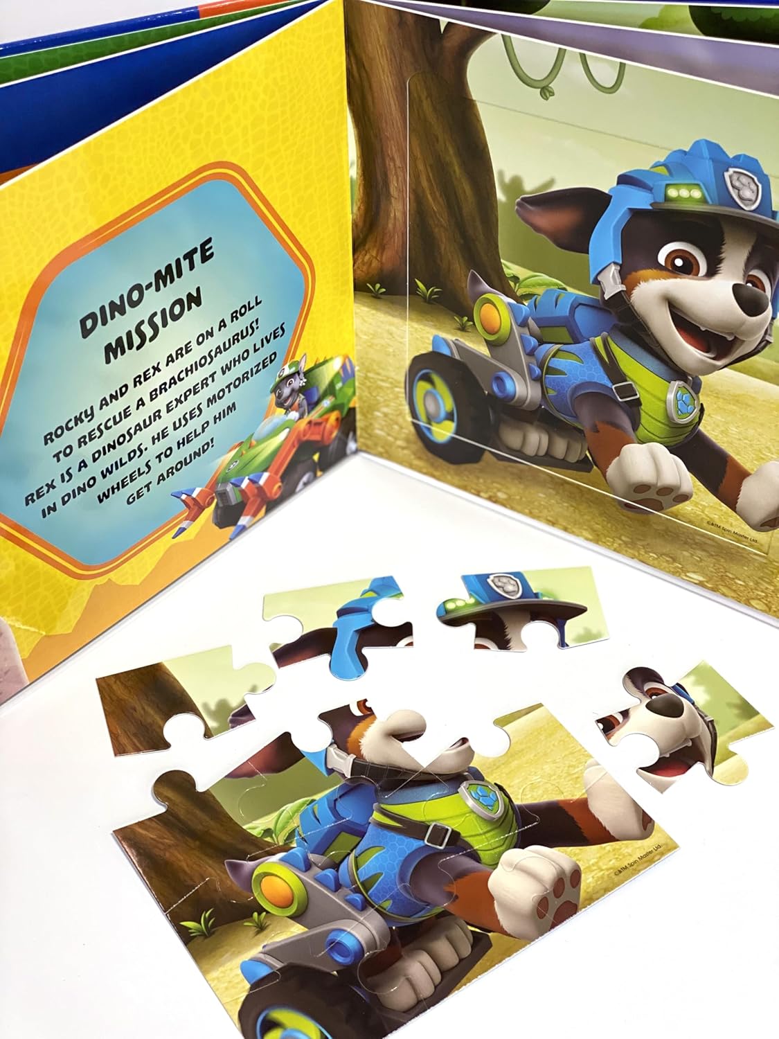 Nick Paw Patrol Dino Rescue My First Puzzle Book