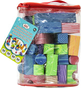 Little Hero - Colorful EVA Woodlike Blocks 60pcs