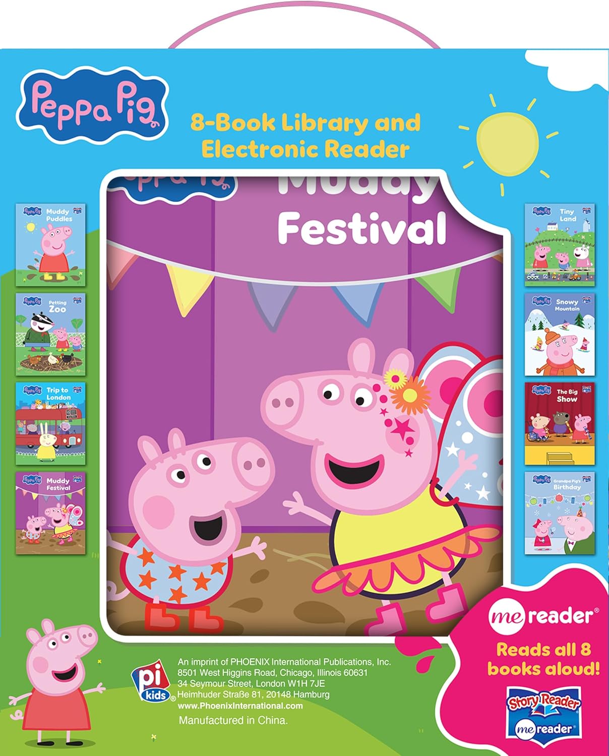 PI Kids - Me Reader Electronic Reader & Sound Book Library - Peppa Pig
