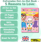 Cocomelon Dot-to-Dot Book
