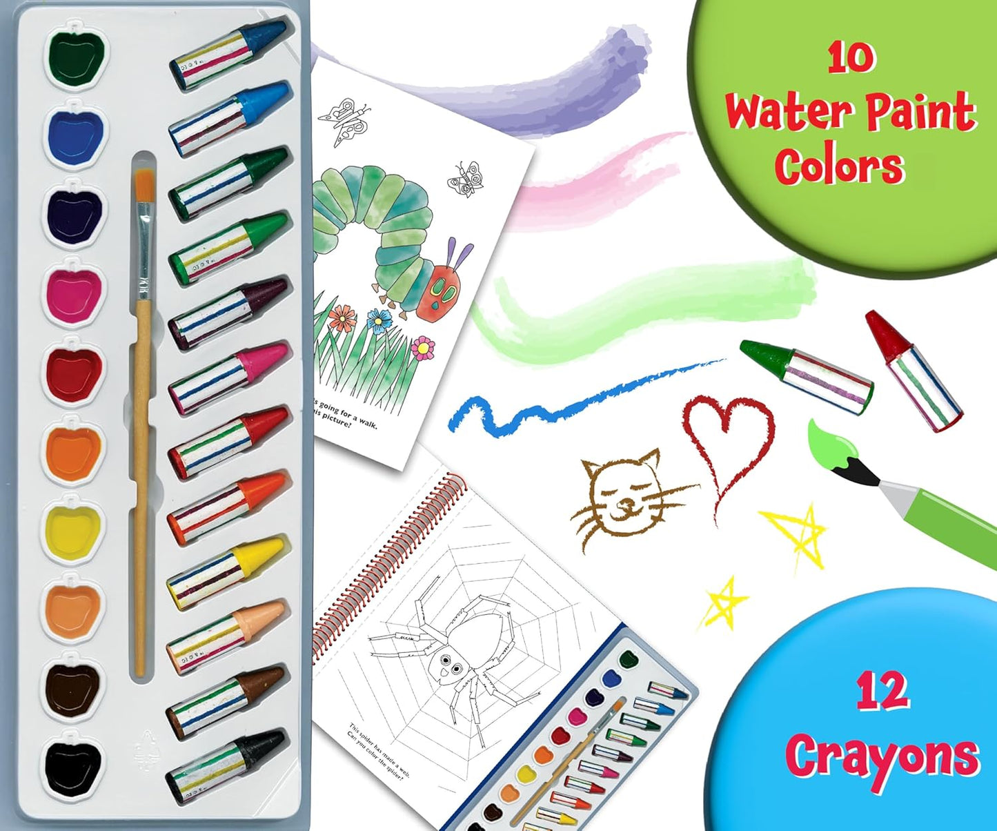 The World of Eric Carle: Deluxe Poster Paint and Color