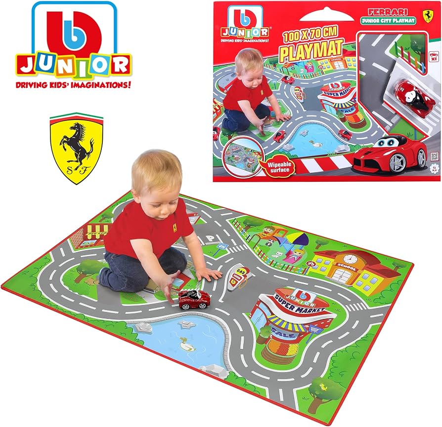 BB Junior Ferrari Junior City Playmat