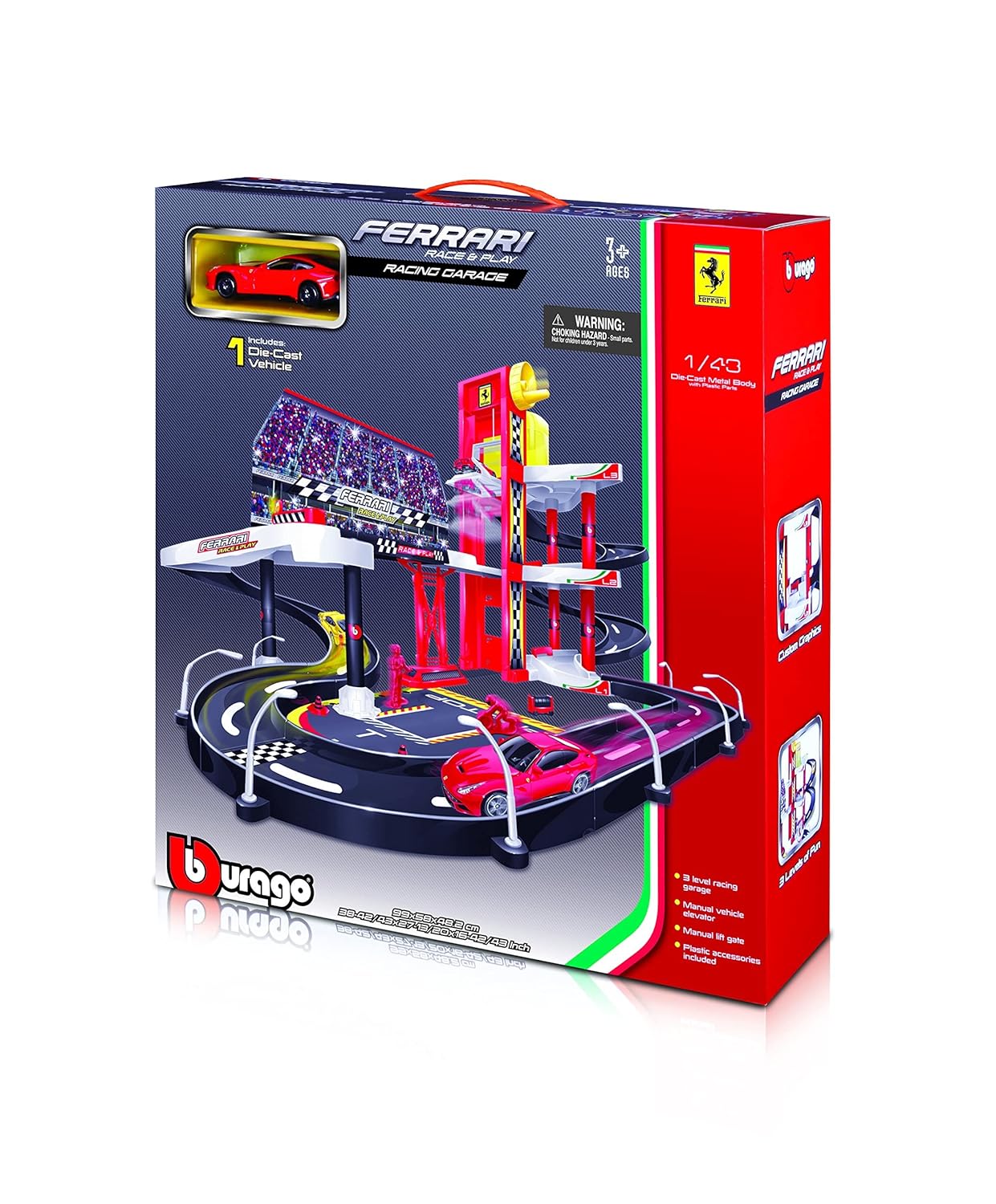 1:43 FERRARI R & P RACING GARAGE incl. 1 car