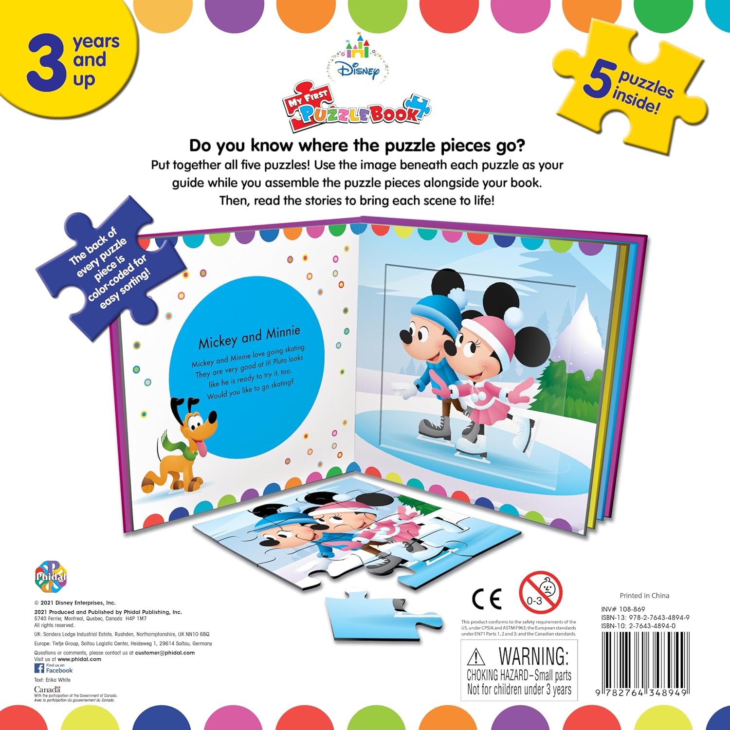 Disney Babies My First Puzzle Book