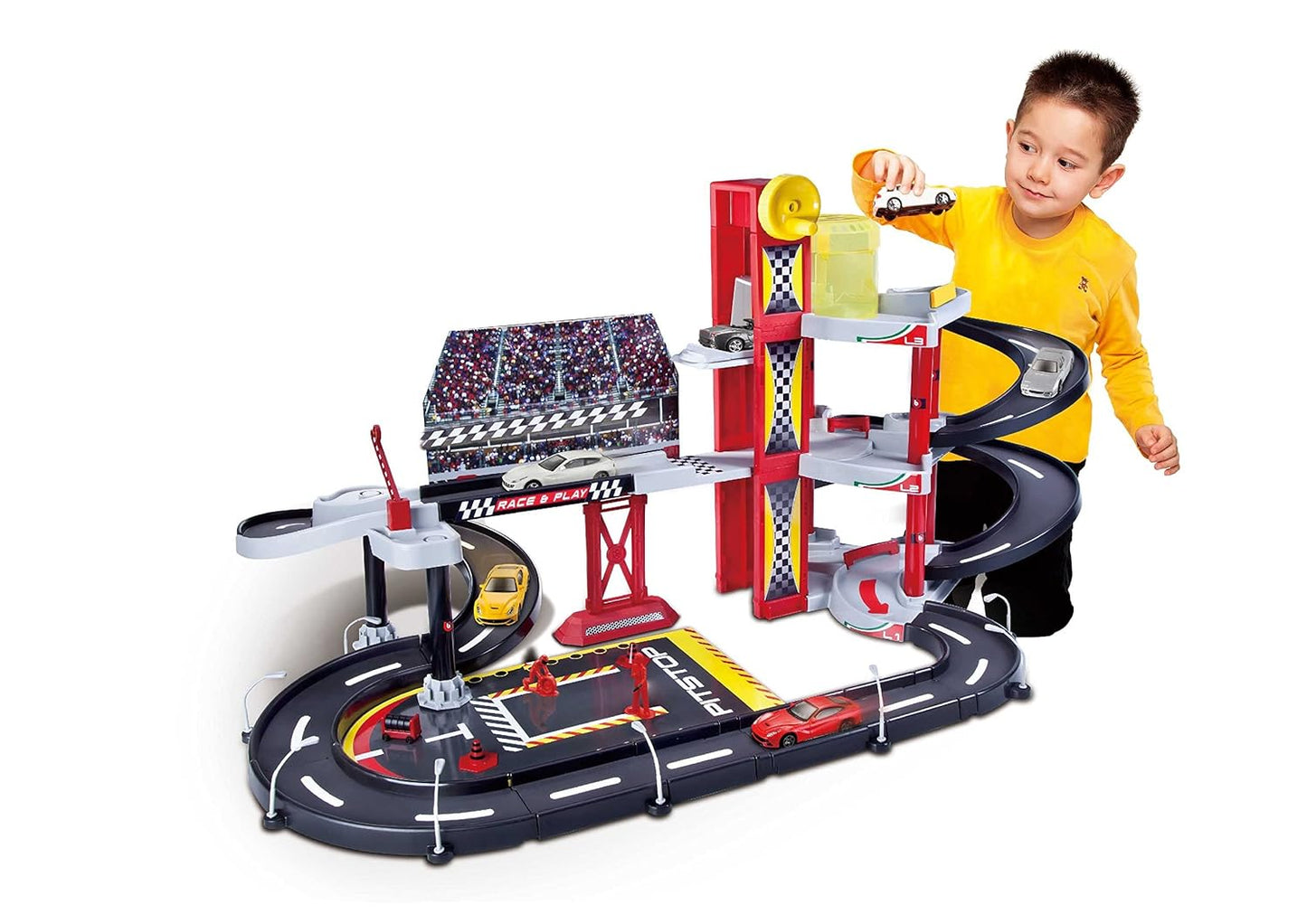 1:43 FERRARI R & P RACING GARAGE incl. 1 car