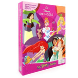 Disney Princess My Busy Books - Storybook, 10 figurines, playmat