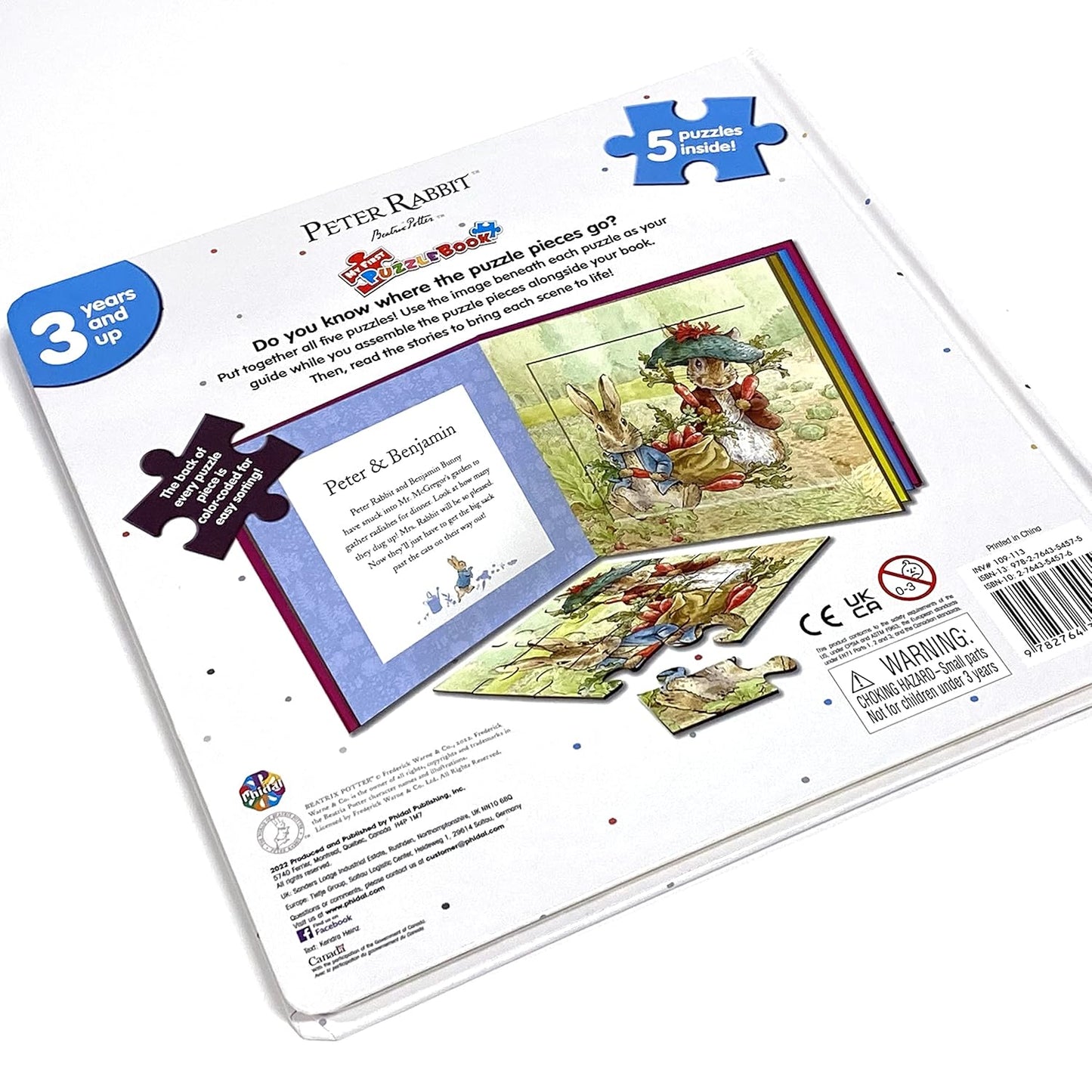 Peter Rabbit Classic My Fist Puzzle Book