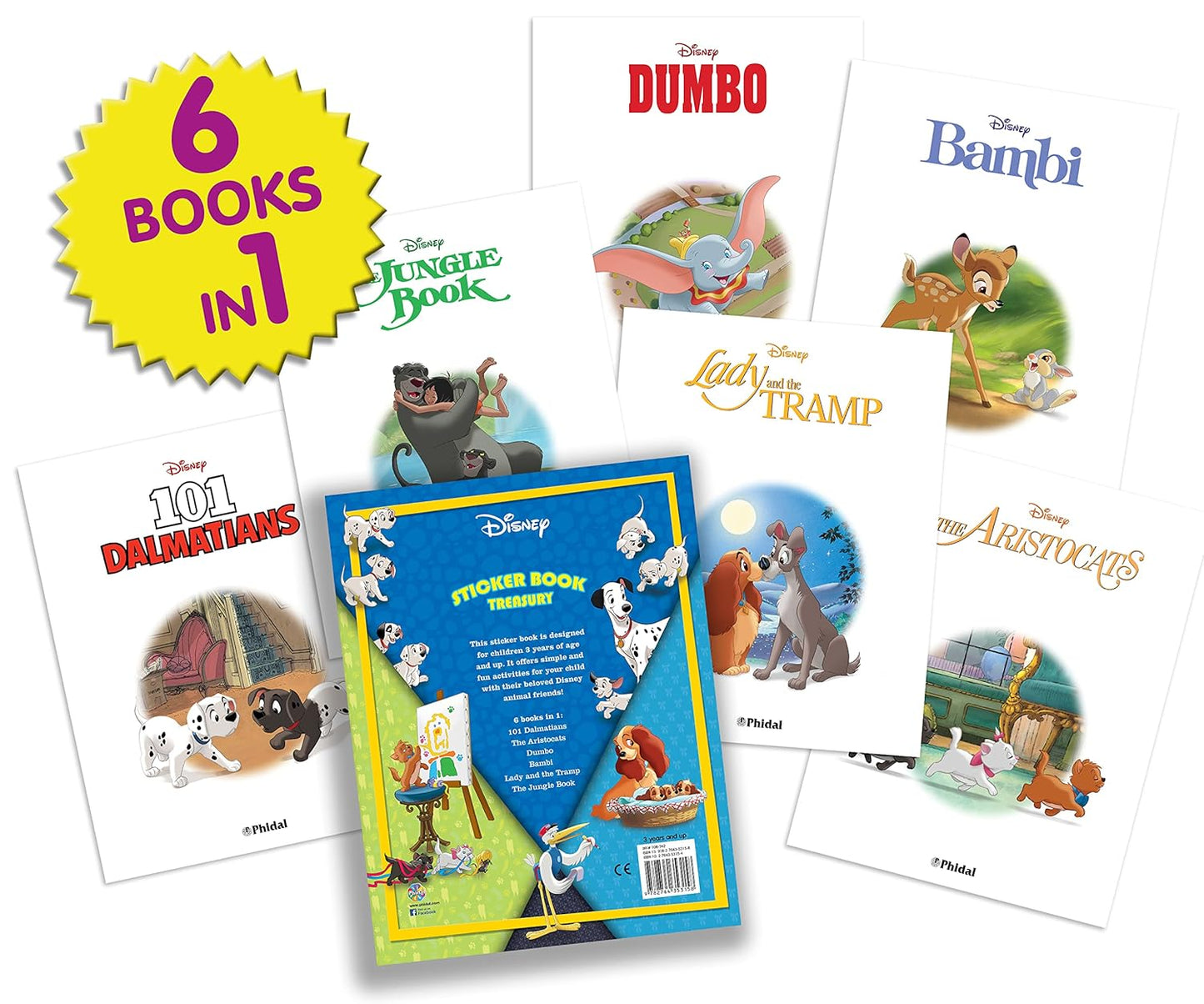 Disney Animals Classics Sticker Book Treasury
