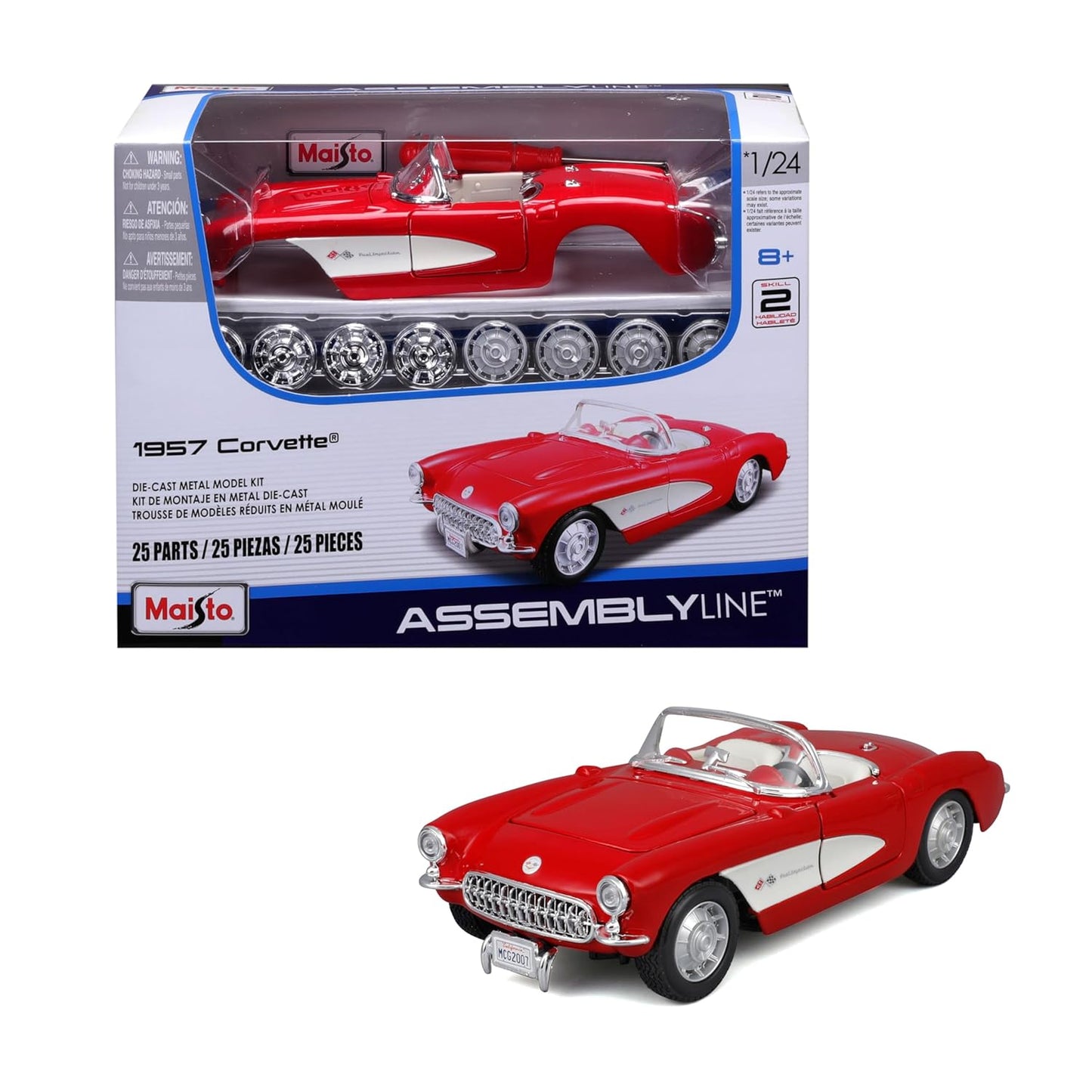 1:24 SPAL - 1957 Chevrolet Corvette.