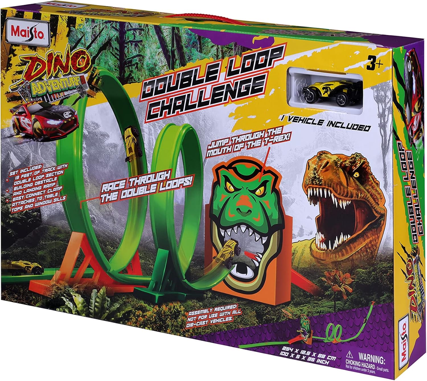 FM100 DINO ADVENTURE DOUBLE LOOP CHALLENGE