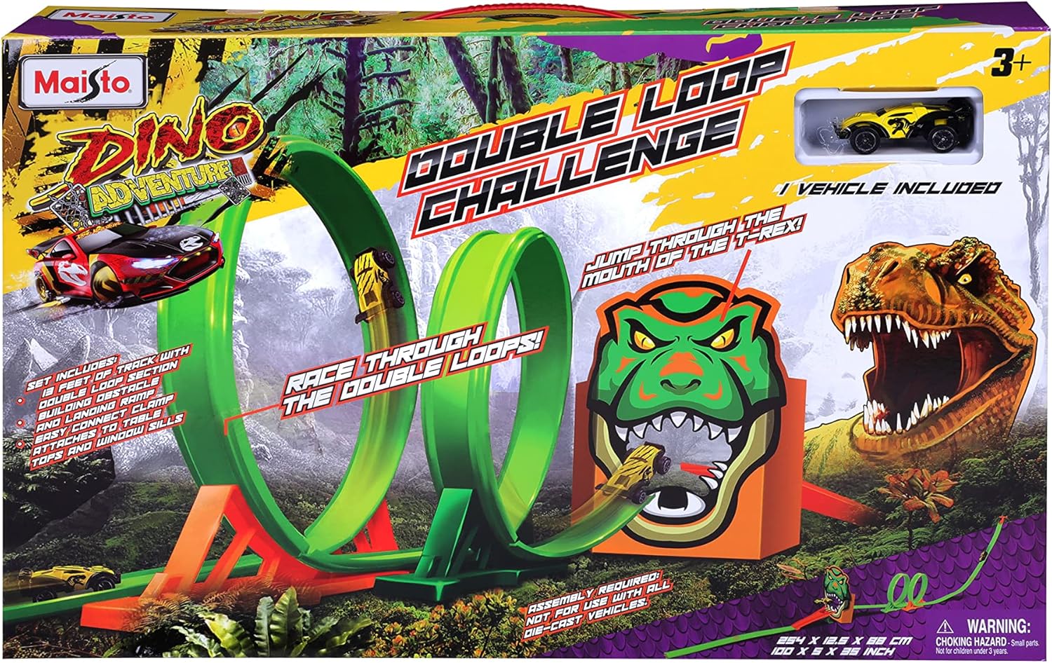 FM100 DINO ADVENTURE DOUBLE LOOP CHALLENGE