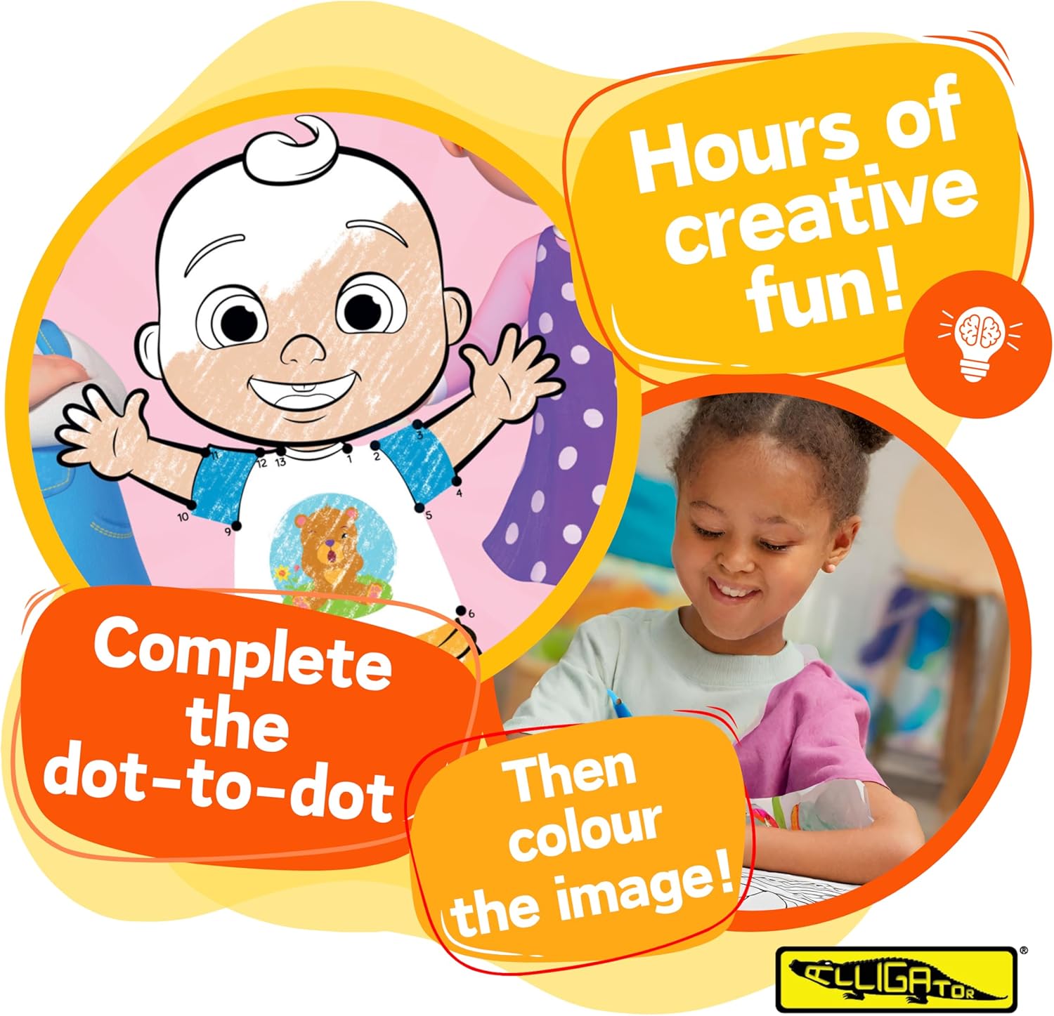 Cocomelon Dot-to-Dot Book