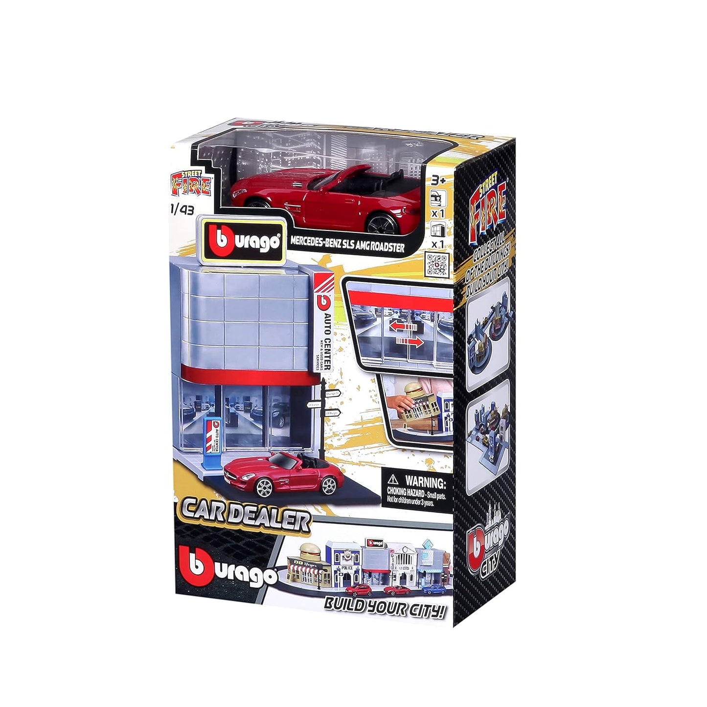 1:43 STR. FIRE BBURAGO CITY Car Dealer