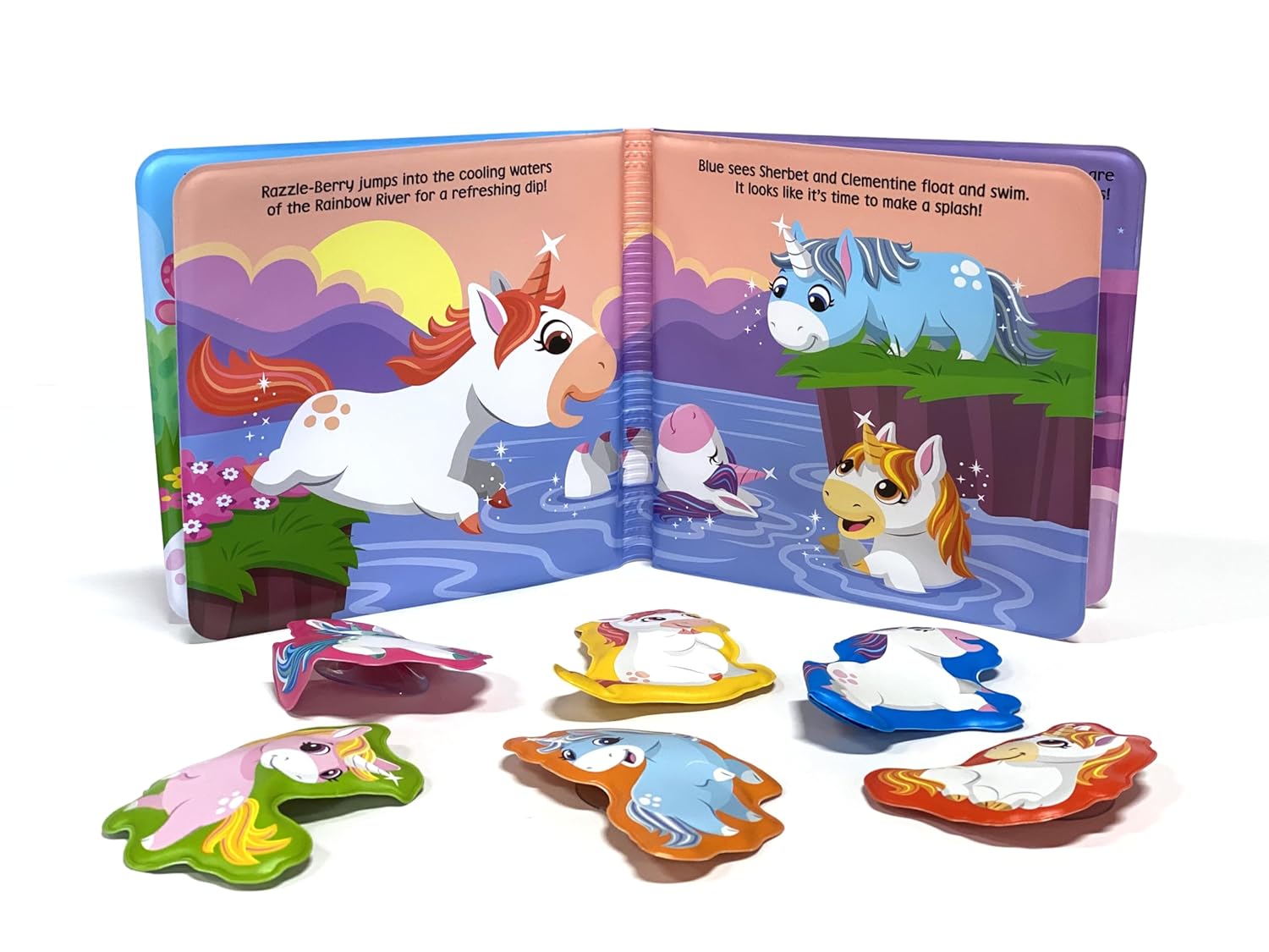 Unicorns Bathtime Book - Eva