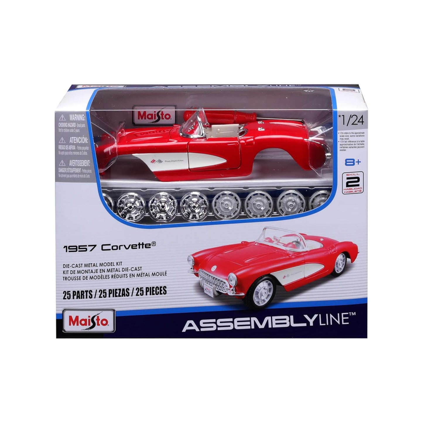 1:24 SPAL - 1957 Chevrolet Corvette.