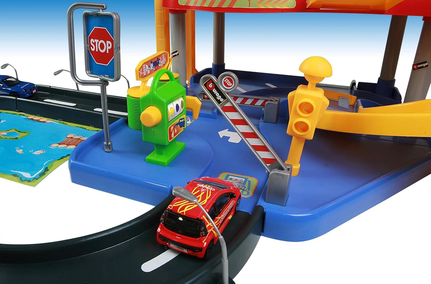 1:43 Collezione PARKING PLAYSET incl. 2 CARS
