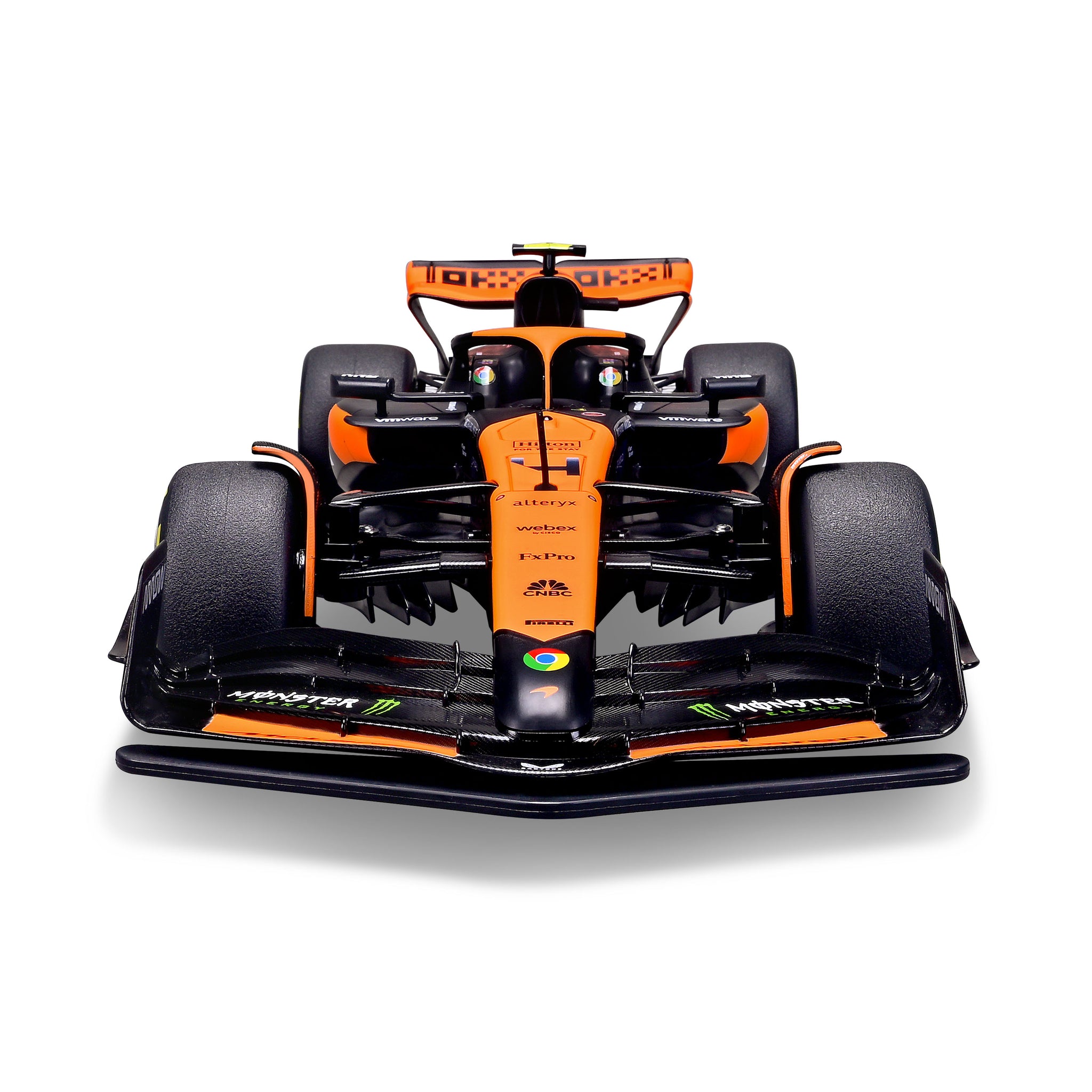 Maisto 1:10 Scale Remote Control McLaren MCL38 F1 Formula Racing Car, 2.4GHz RC Toy Replica (Item No. 82777)