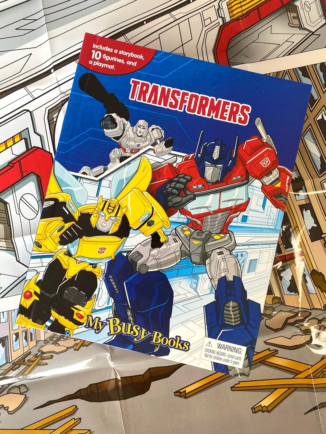 Transformers My Busy Book