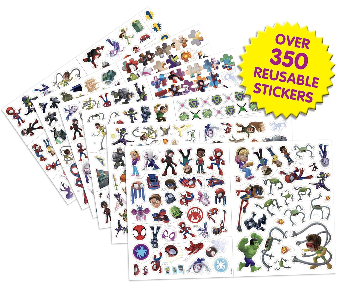 Marvel Spidey & Friends Sticker Book Treasury Book