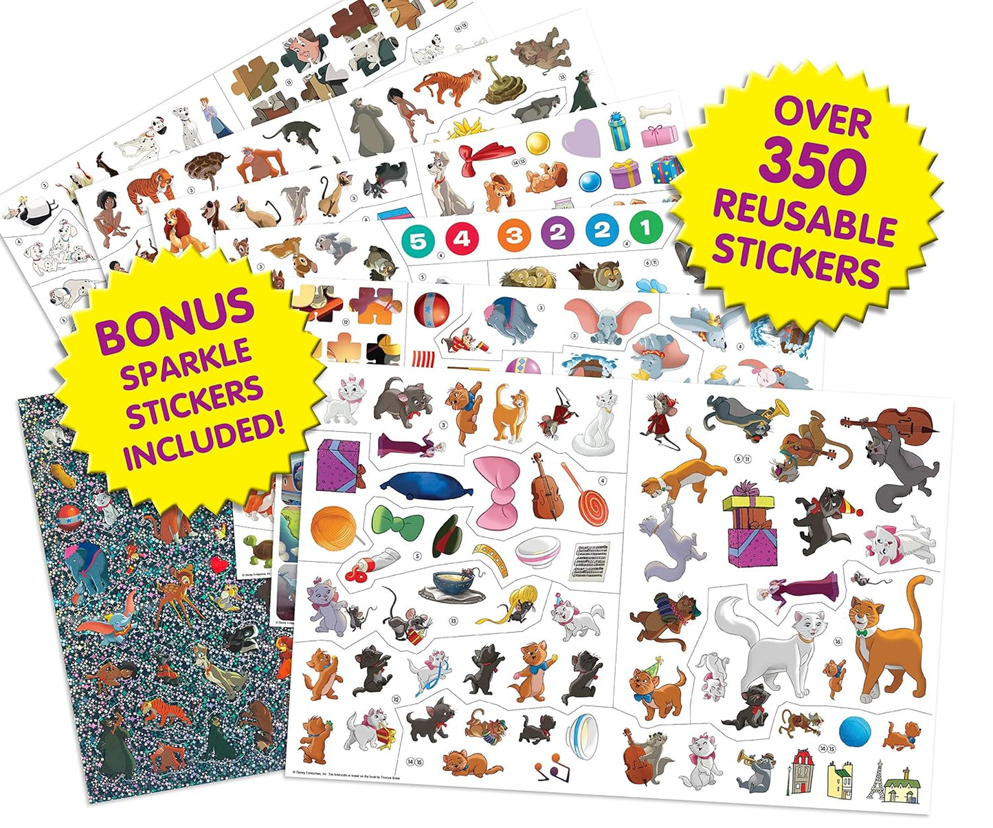 Disney Animals Classics Sticker Book Treasury