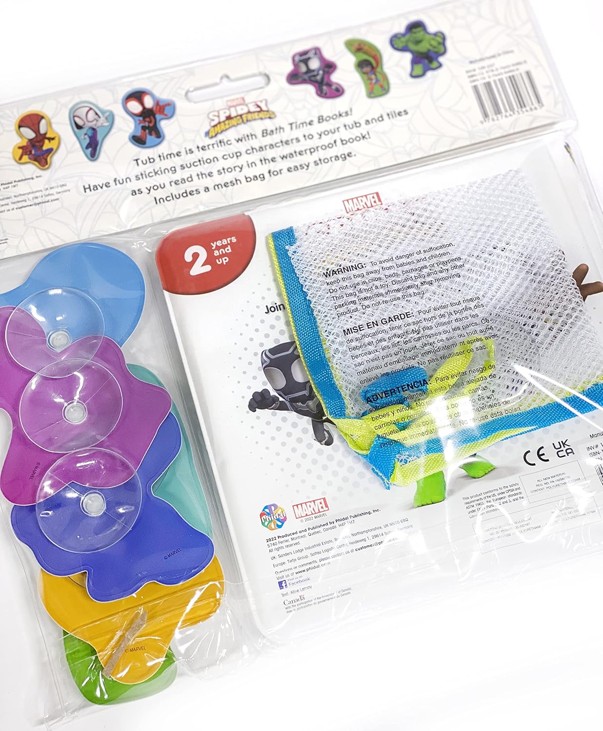 Marvel Spidey Or Spiderman Bathtime Book