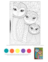 Hello Angel: Owls Wild & Whimsical