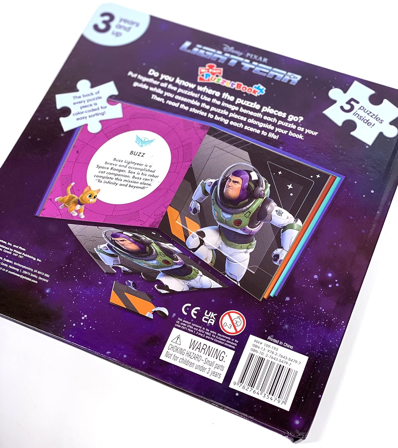 Disney Buzz Lightyear My First Puzzle Book
