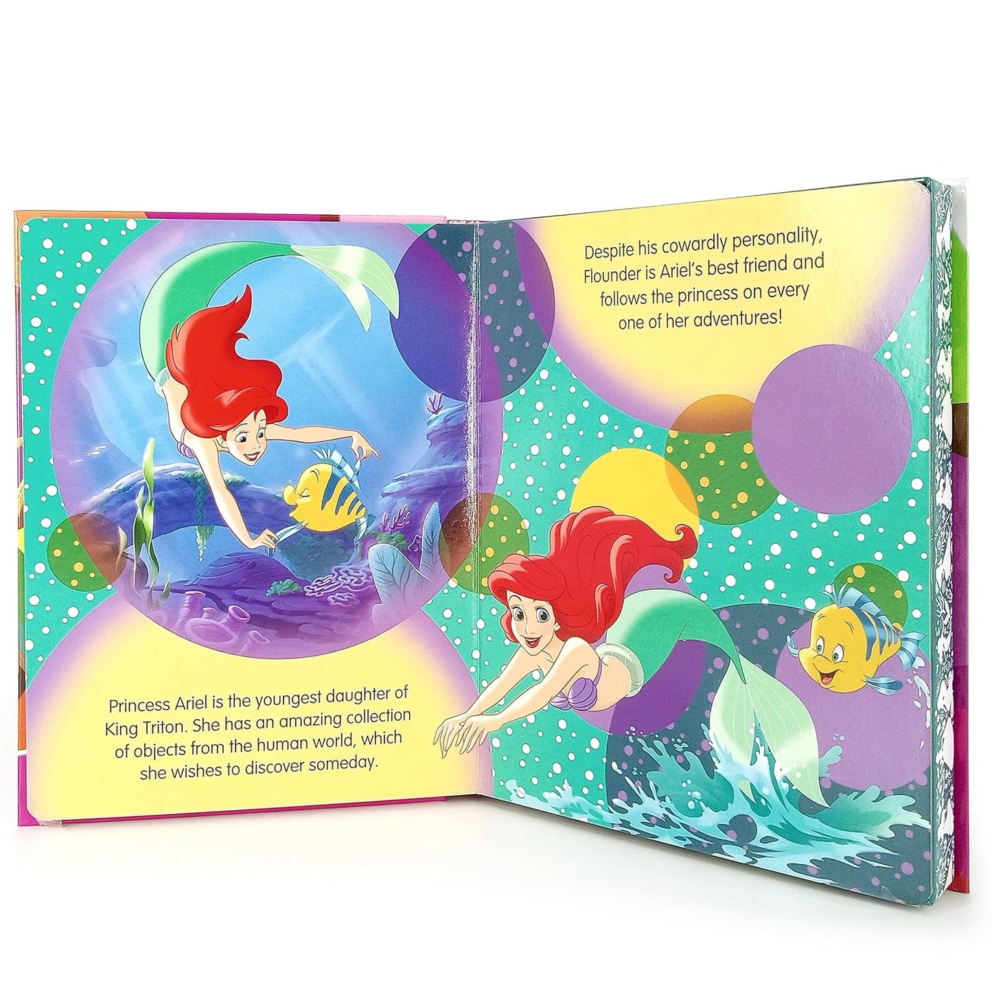 Disney Princess My Busy Books - Storybook, 10 figurines, playmat