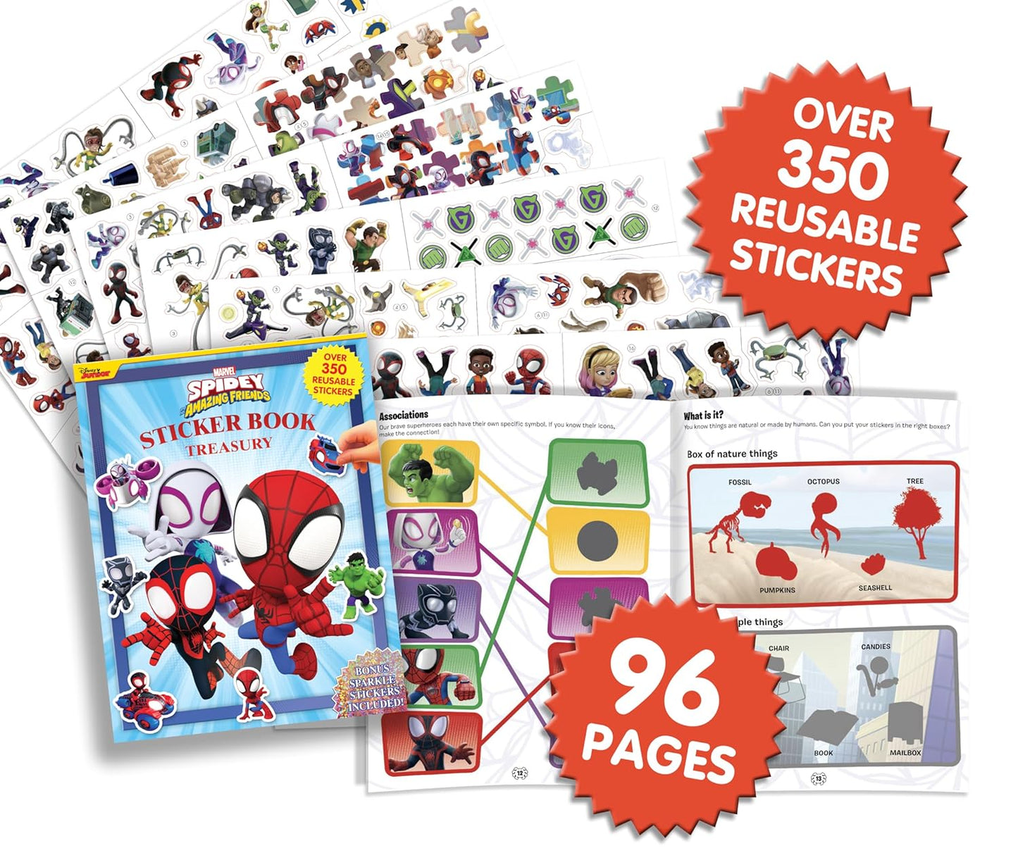 Marvel Spidey & Friends Sticker Book Treasury Book