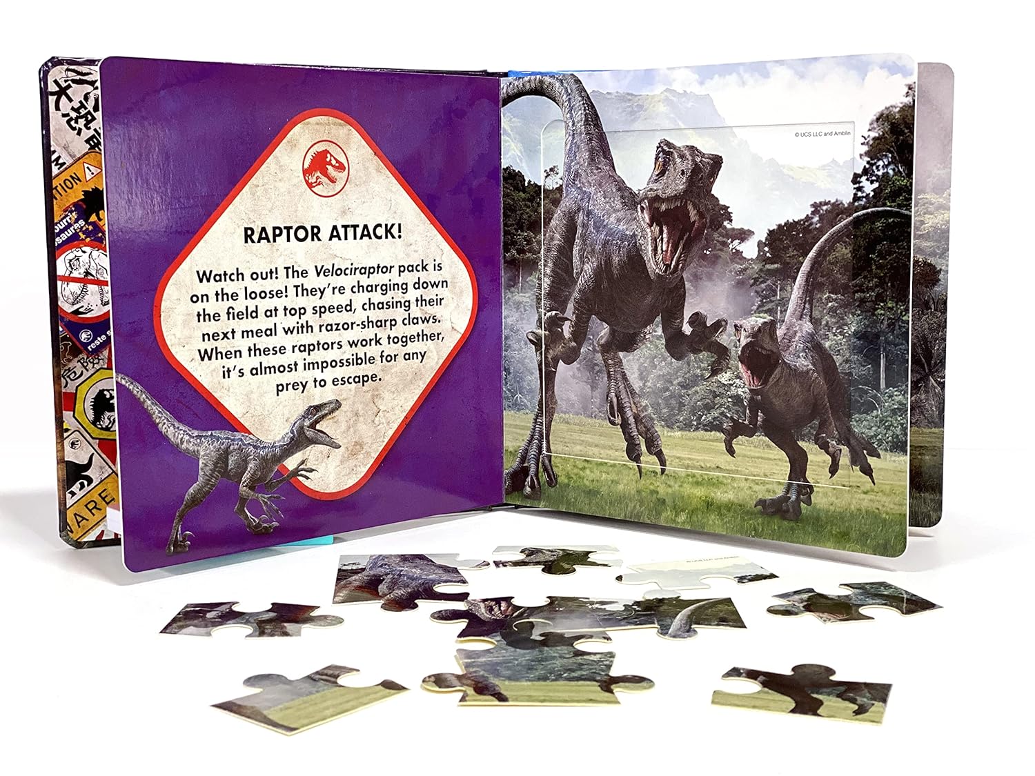 Universal Jurassic World My First Puzzle Book